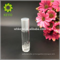 8ml 10ml 15ml transparente rolo bola garrafa óleo essencial perfume frascos de vidro com tampa de rosca